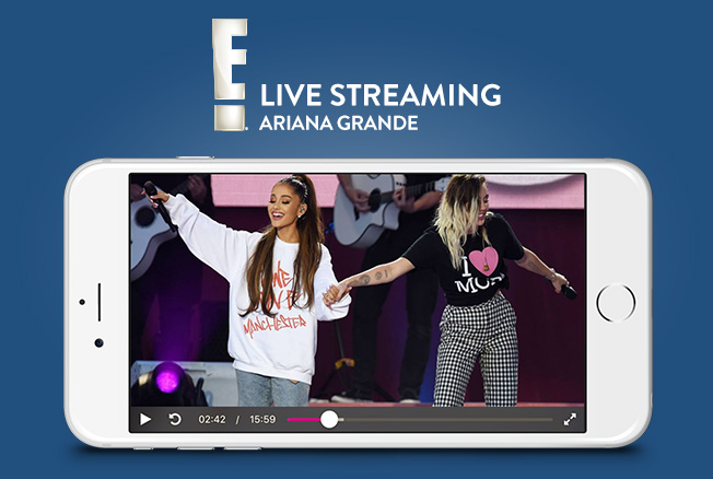 Ariana Grande Live Streaming - E! entertainment